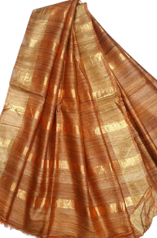 pure desi tussar silk saree SILK ZONE