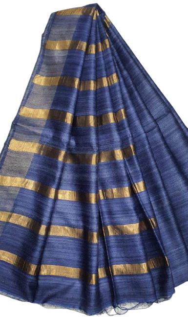 Pure desi tussar silk saree SILK ZONE