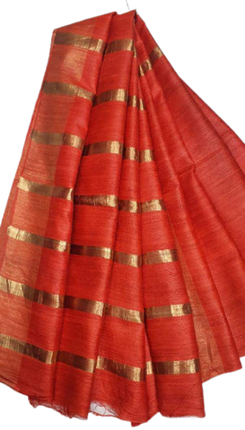 Pure desi tussar silk saree SILK ZONE