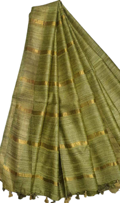 Pure desi tussar silk saree SILK ZONE