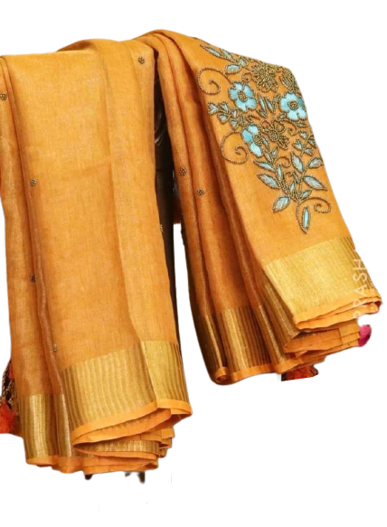 Pure tussar desi silk saree SILK ZONE