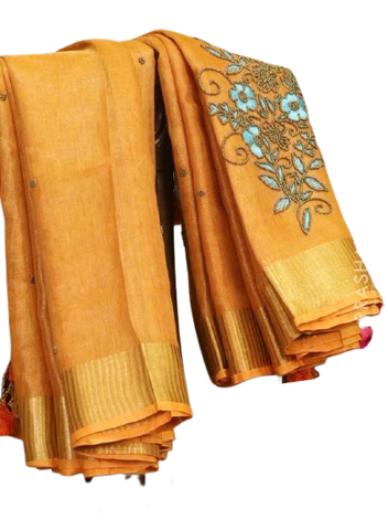 Pure tussar desi silk saree SILK ZONE