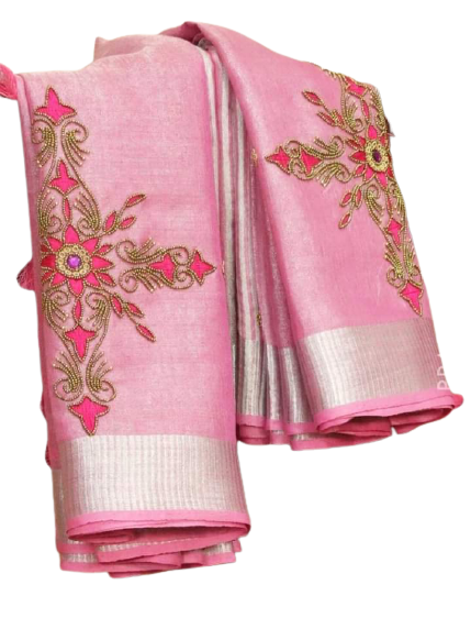 Pure desi tussar silk saree SILK ZONE