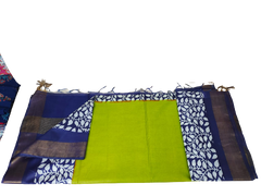 TUSSAR SILK PRINT SAREE