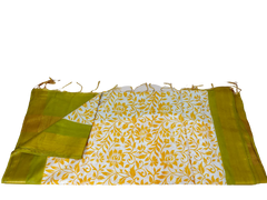 TUSSAR SILK PRINT SAREE
