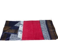 TUSSAR SILK PRINT SAREE