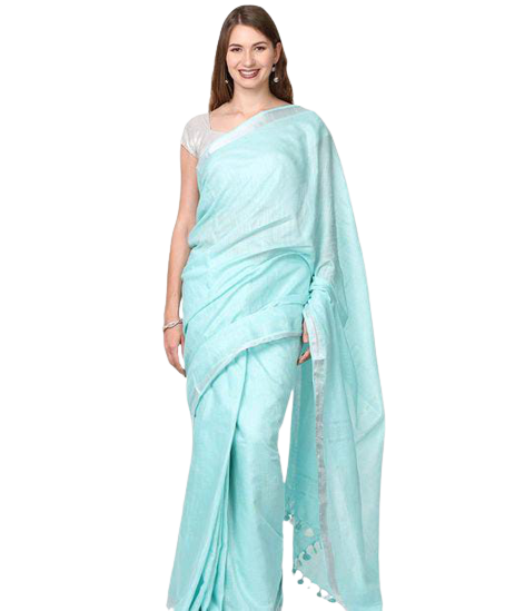 Semi linen soft saree SILK ZON