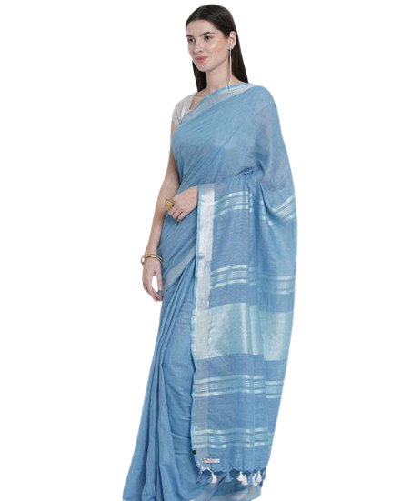 Semi linen soft saree SILK ZON