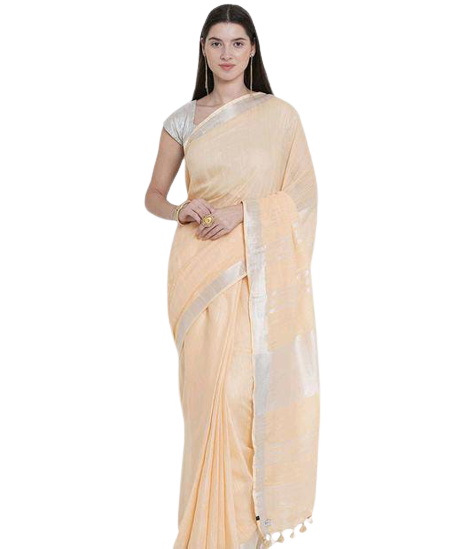 Semi linen soft saree SILK ZON