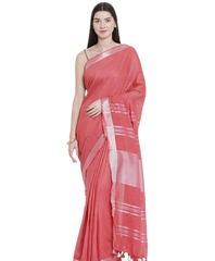 Semil linen soft saree SILK ZONE