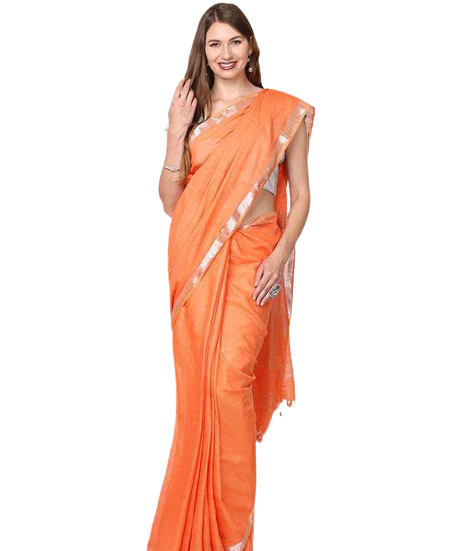 Semi linen soft saree SILK ZON