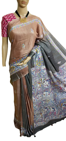 Katan silk madhubani SILK ZON