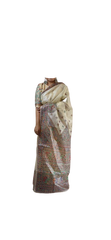 Pure Tussar Silk print saree