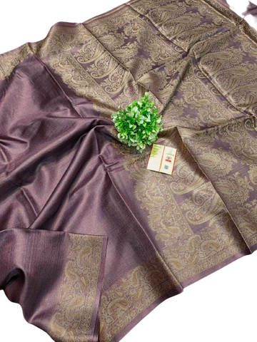 Pure tussar silk saree