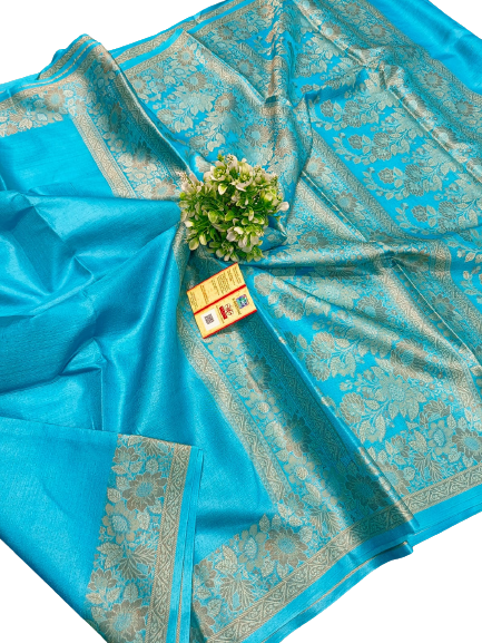 Pure tussar silk saree
