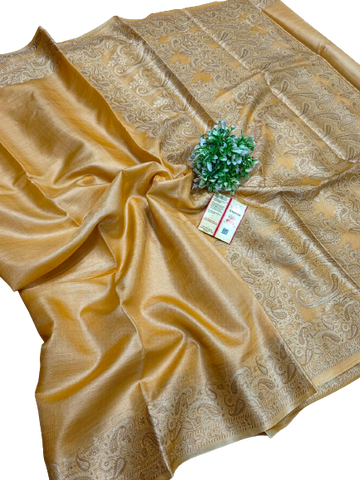 Pure tussar silk saree