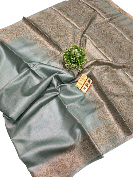 Pure tussar silk saree