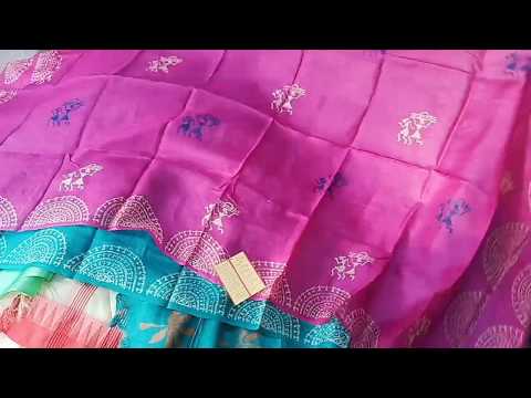 Tussar silk dupatta