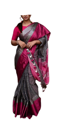 Linen saree SILKMA