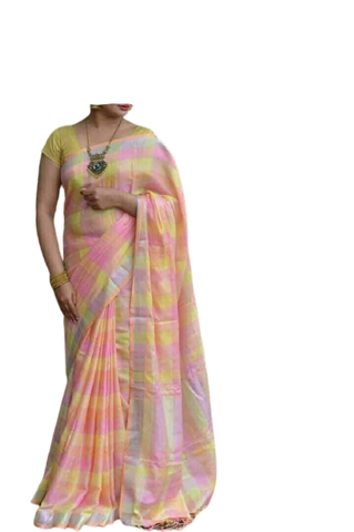 Linen saree SILKMA