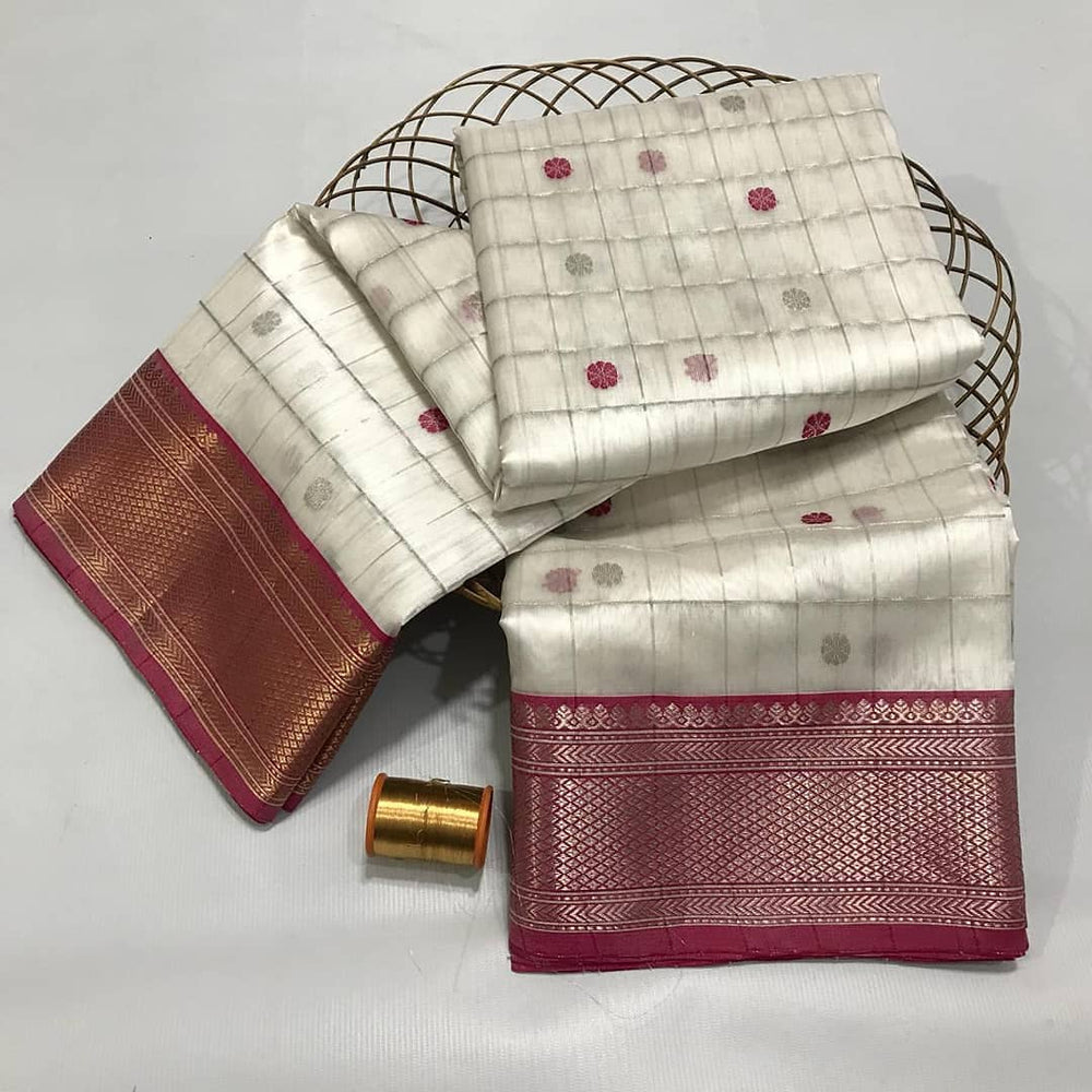 Pure Chanderi Silk Saree ASFIYA