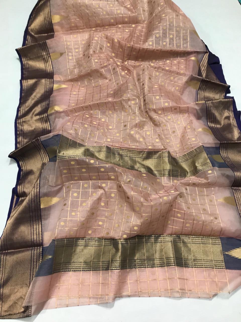 Pure Chanderi Silk Saree ASFIYA