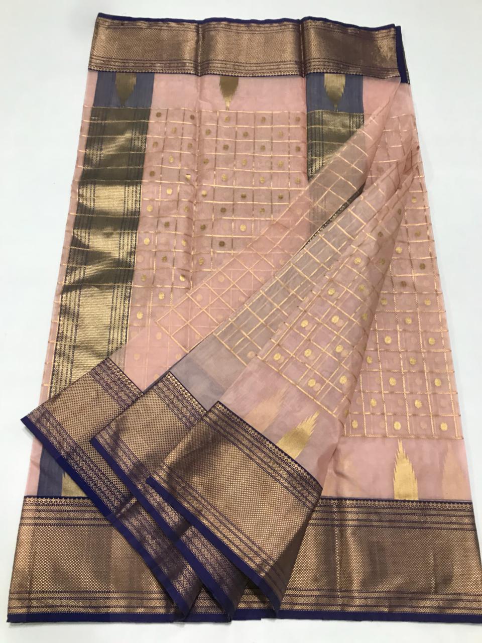 Pure Chanderi Silk Saree ASFIYA