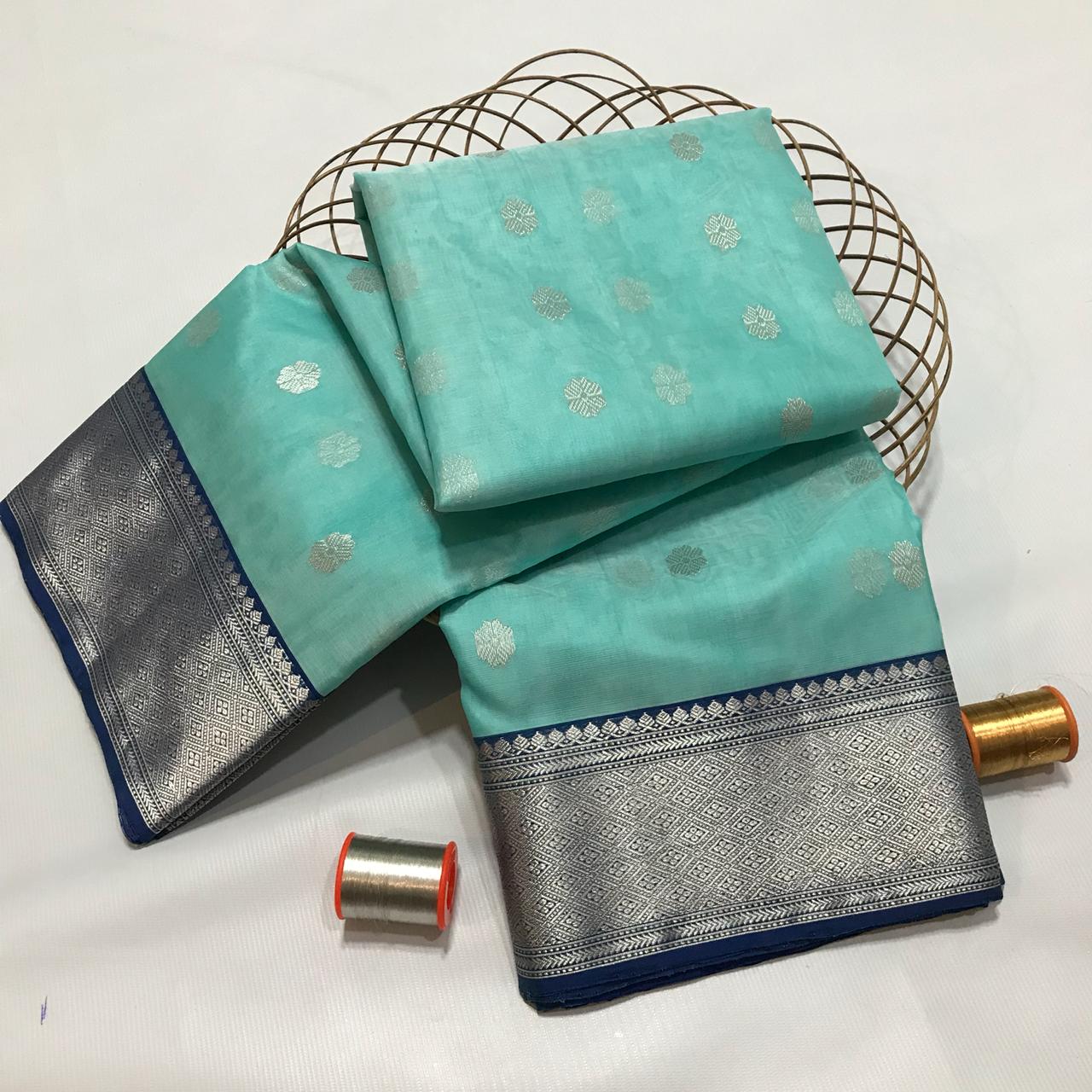 Pure Chanderi Silk Saree ASFIYA