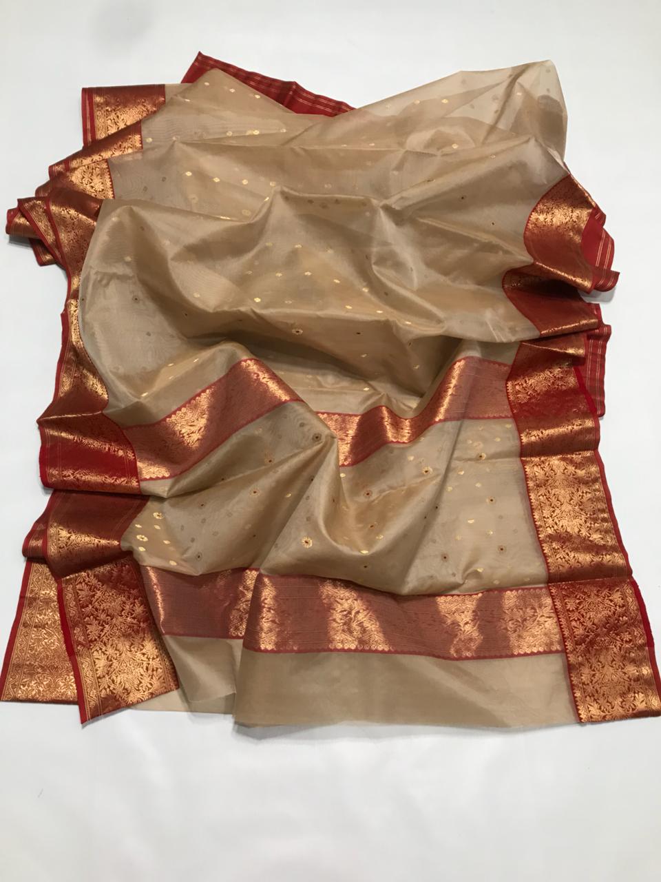 Pure Chanderi Silk Saree ASFIYA