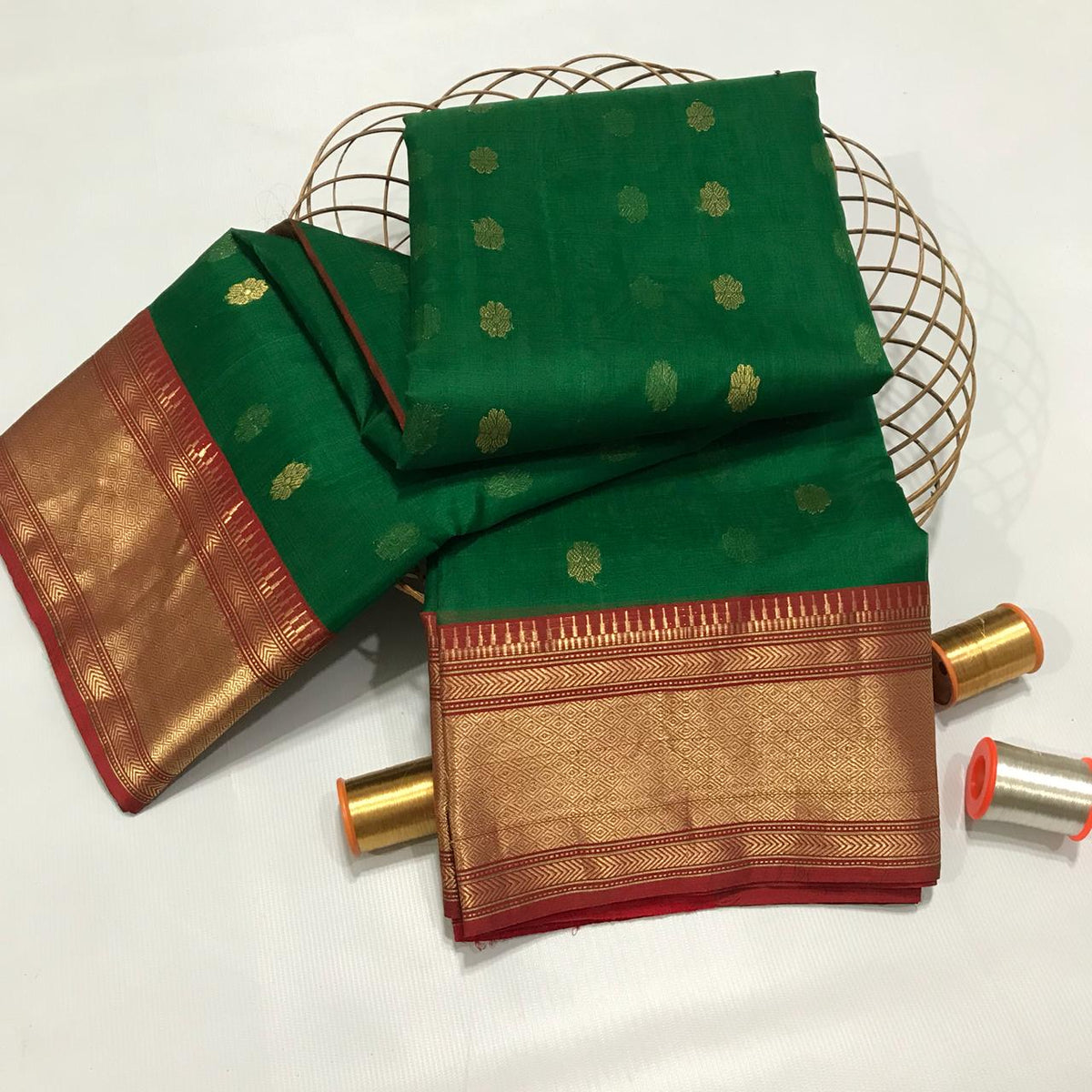 Pure Chanderi Silk Saree ASFIYA