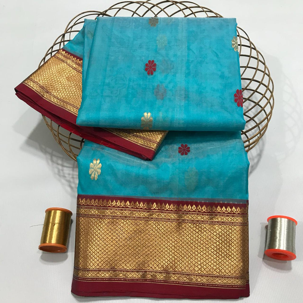 Pure Chanderi Silk Saree ASFIYA