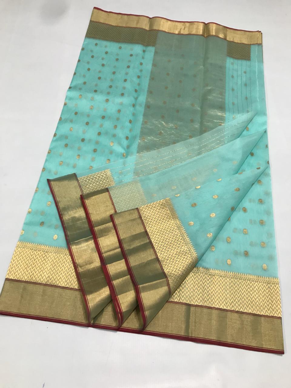 Pure Chanderi Silk Saree ASFIYA