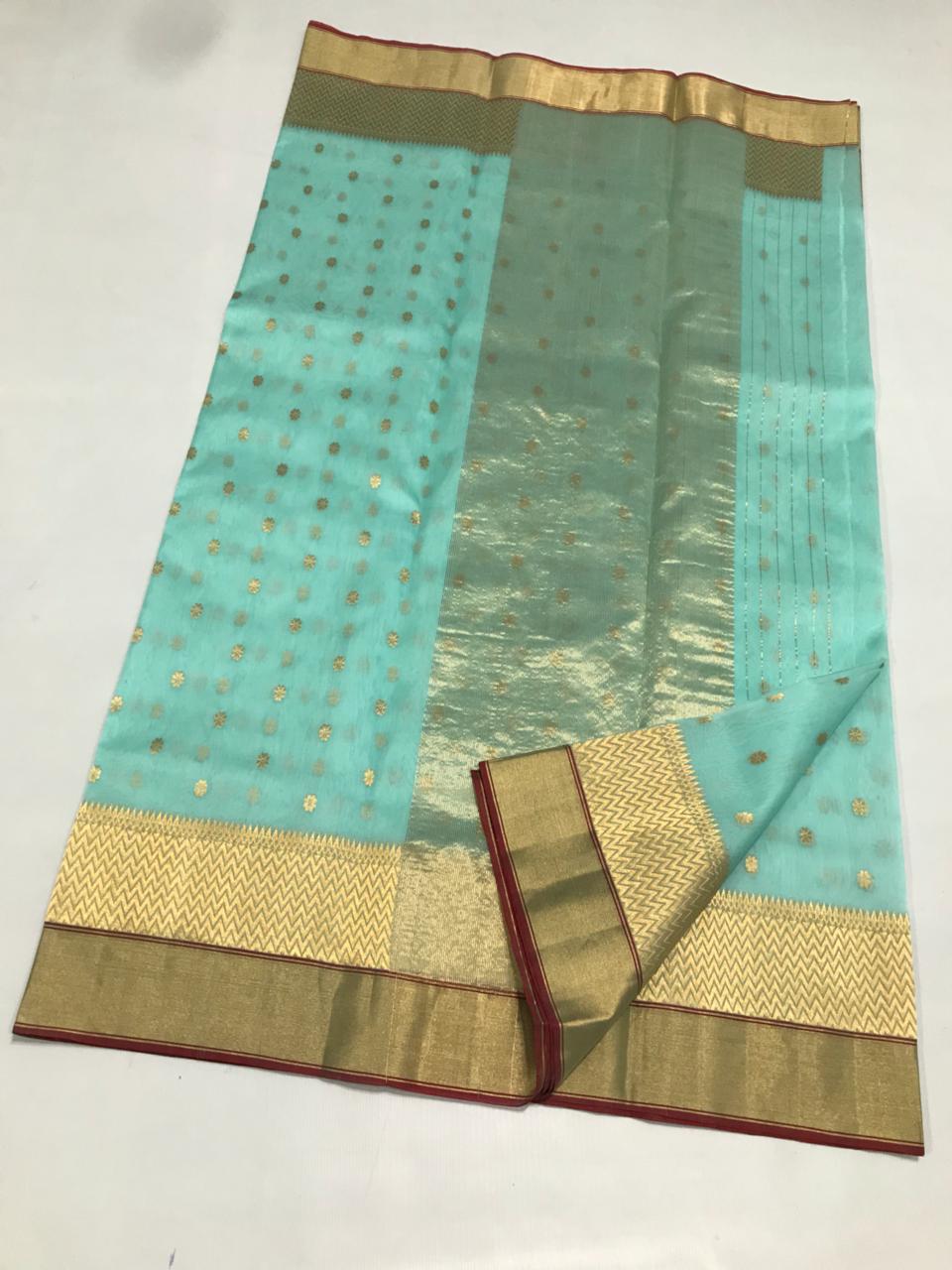 Pure Chanderi Silk Saree ASFIYA