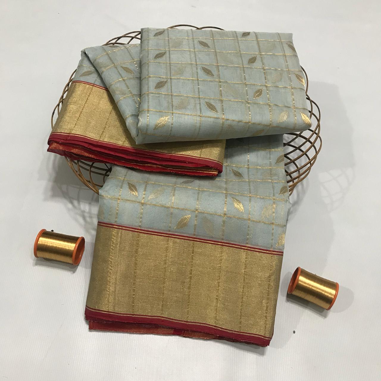 Pure Chanderi Silk Saree ASFIYA