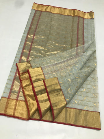 Pure Chanderi Silk Saree ASFIYA