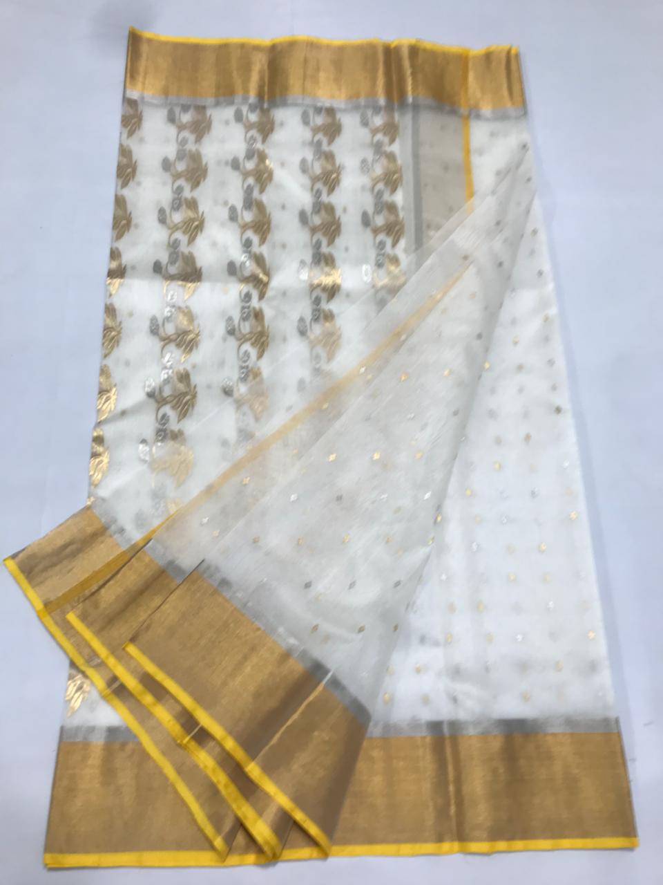 Pure Chanderi Silk Saree ASFIYA