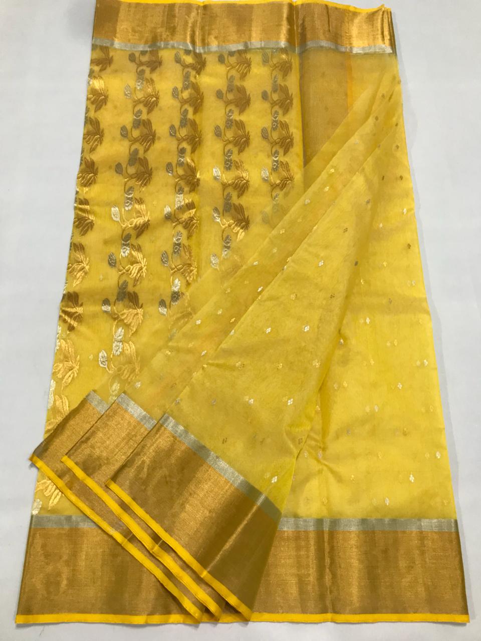 Pure Chanderi Silk Saree ASFIYA