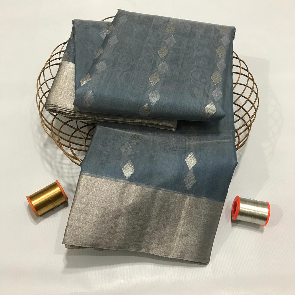 Pure Chanderi Silk Saree ASFIYA