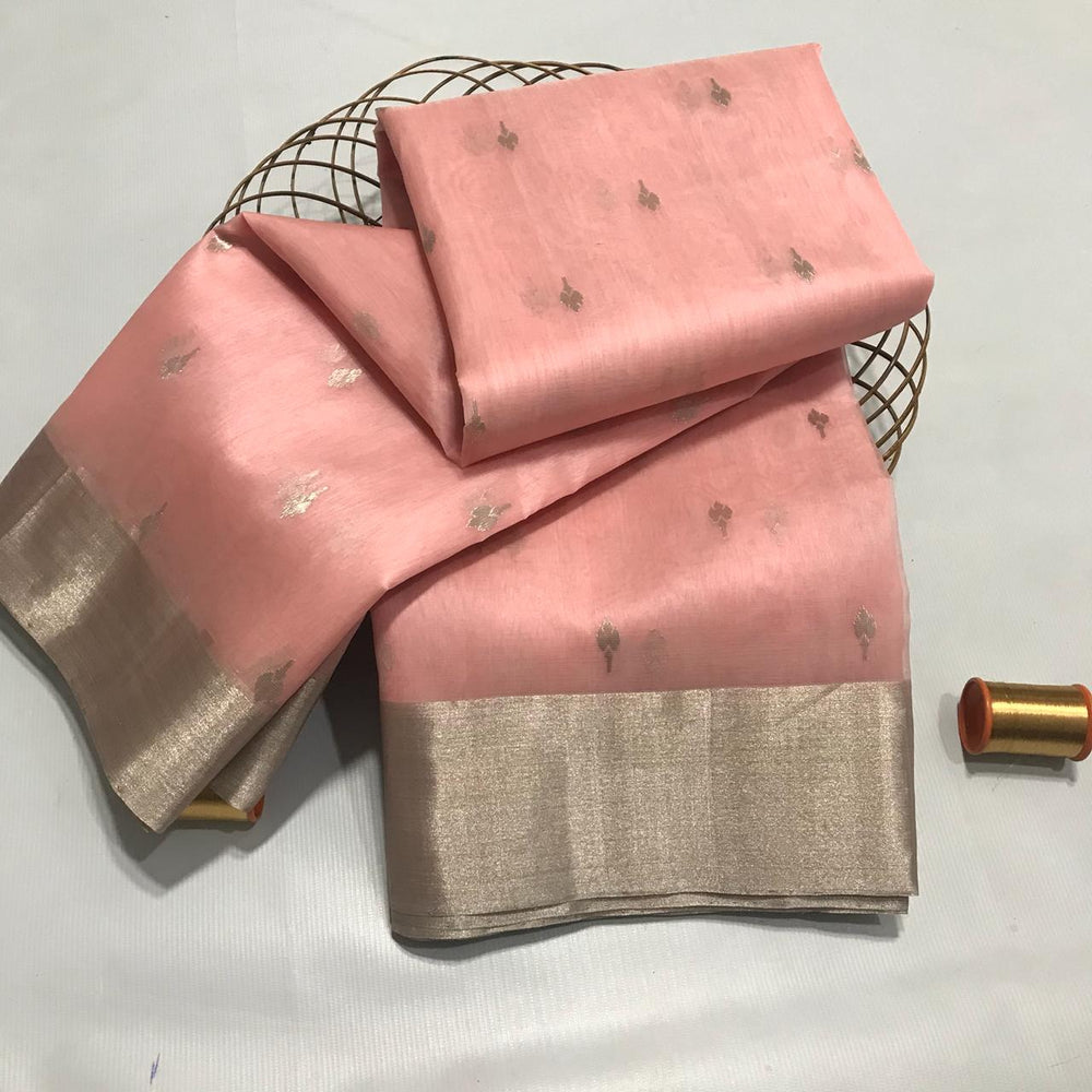 Pure Chanderi Silk Saree ASFIYA