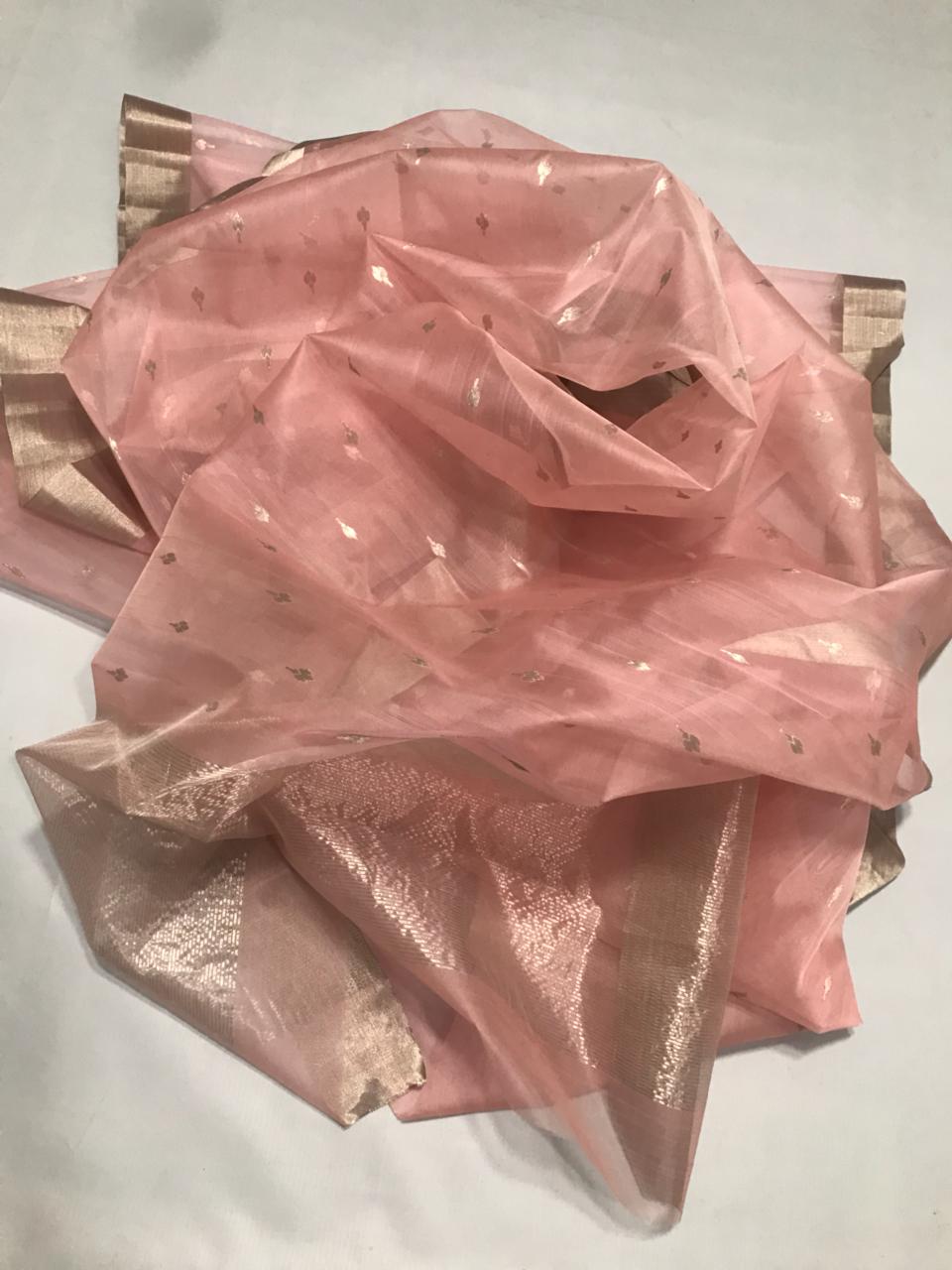 Pure Chanderi Silk Saree ASFIYA