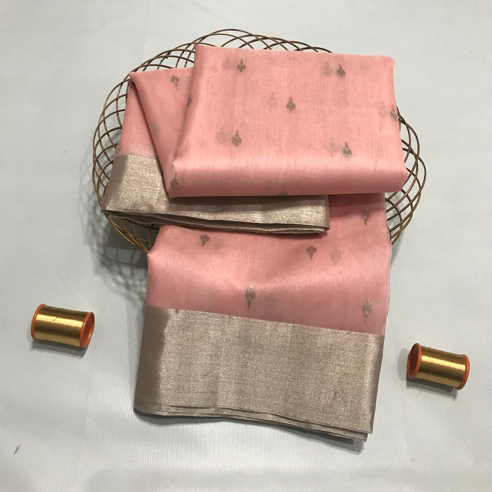 Pure Chanderi Silk Saree ASFIYA