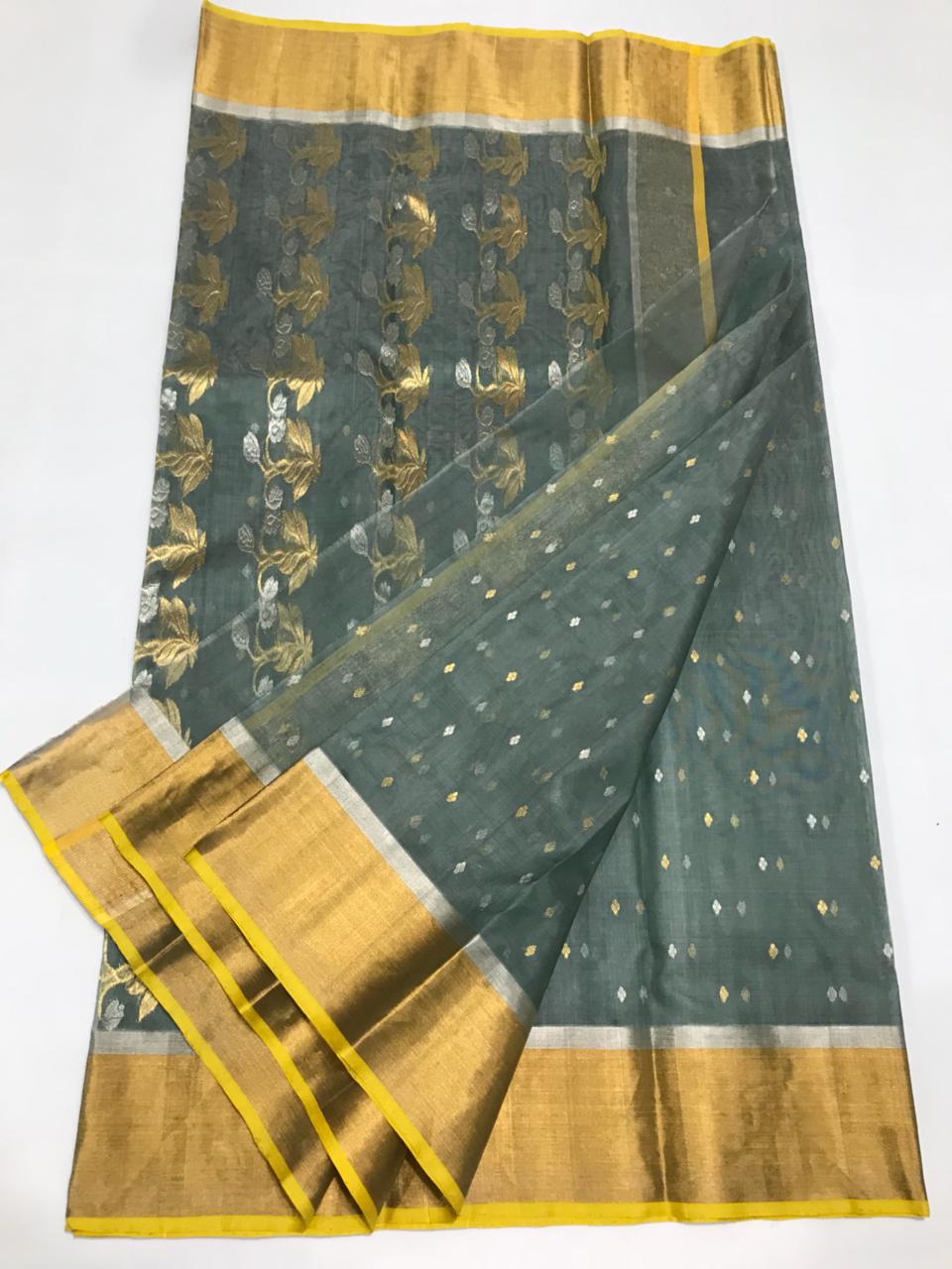 Pure Chanderi Silk Saree ASFIYA