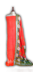 Linen Print Suit SILK ZONE
