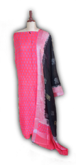 Linen Print Suit SILK ZONE