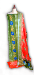 Linen Print Suit SILK ZONE