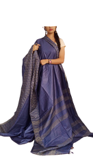 Soft Silk jacquard border saree SILKMA