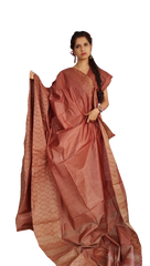 Soft Silk jacquard border saree SILKMA