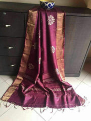 Tussar silk saree SILK ZONE