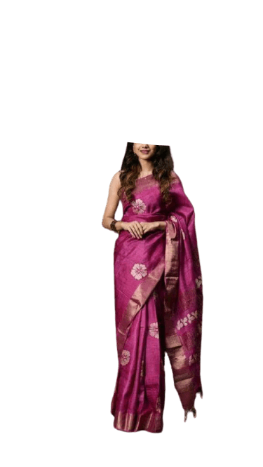 Tussar silk saree SILK ZONE