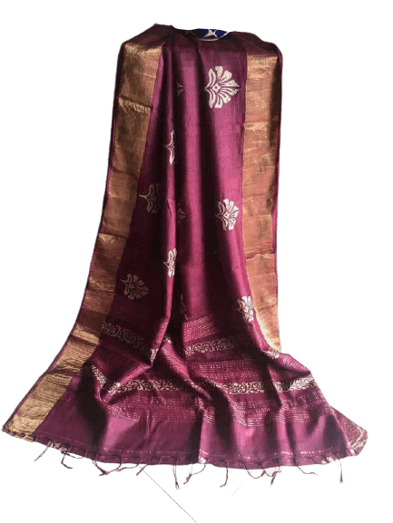 Tussar silk saree SILK ZONE